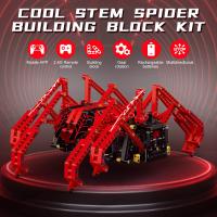 Kit De Construcción De Robot Espinardo Rojo Con Control Remoto 818 Piezas Juguete Educativo De Ciencia Y Tecnología Para Niños Regalos - details 3