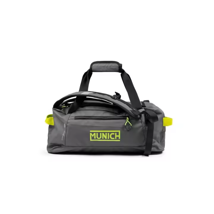 Bolsa Munich Convertible Gris/Fluor - 1