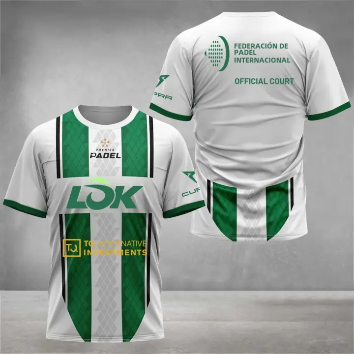 Camiseta De Tenis De Pádel Para Hombres Secado Rápido Transpirable Cómoda Cuello Redondo Manga Corta Ropa Deportiva Para Outdoor Badminton Running - 1