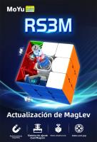 MOYU RS3M 2021 3x3 Maglev Cubo Mágico De Levitación Magnética Juguete De Puzzle Cubo RS2M 2022 Cubo Magico RS3M Maglev Para Jóvenes De 14 Años O Más - details 0