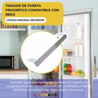 Banner - Tirador Puerta Frigorifico Beko 5907610100