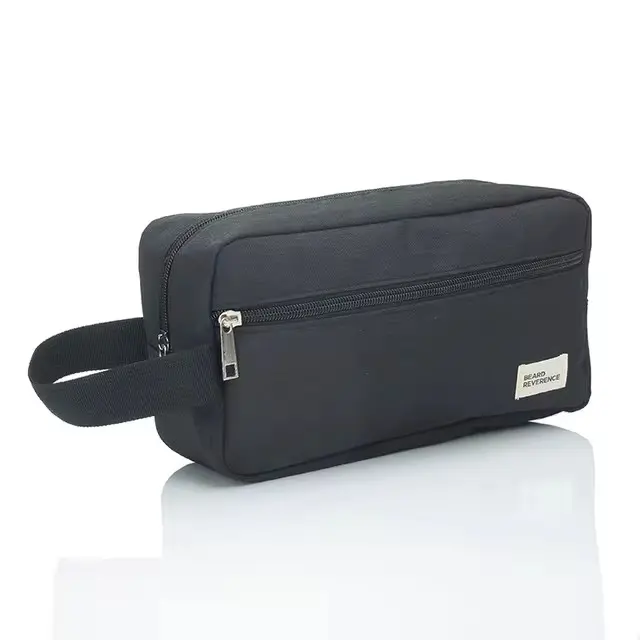 Bolsa De Maquillaje Grande Y Portátil Impermeable Para Viajes Organizador De Cosméticos Y Almacenamiento De Toallitas - 1