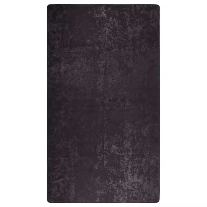 vidaXL Alfombra lavable antideslizante gris antracita 190x300 cm - 1
