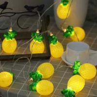 Luces De LED En Forma De Piña Para Decoración De Mesa Y Fiesta Con Diseño De Fresa Y Mango USB Recargable Para Noche Navidad 40 LEDS - details 3