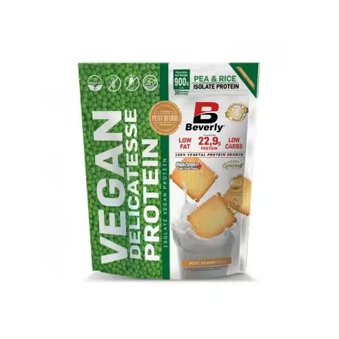Beverly Nutrition Vegan Protein Delicatesse | 900 Gr L Petit Beurre Mantequilla - 1