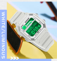 Reloj Deportivo Exterior SANDA Para Hombres Multifuncional Alarm Clock Cronógrafo Impermeable LED Digital Con Tiempo Doble - details 14