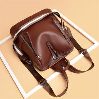 Mochila De Lujo Para Mujer Estilo Preppy Bolso De Hombro Suave Impermeable Bolsa Multifuncional Para Estudiantes Jóvenes - details 11