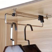 Rack De Secado Ajustable Y Plegable Para Armarios Riel De Ropa De Metal Espacioso Organizador Para Guardar Ropa Y Secar Ropa - details 1