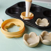 2pcs Cortador De Pasteles Flor Y Tamizador Para Tartas Accesorios De Cocina Ecológicos Para Hornear Y Galletas - details 6