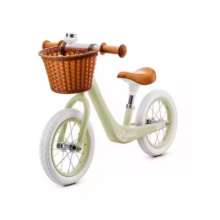 Bicicleta sin pedales Kinderkraft RAPID 2 con cesta y timbre - 1