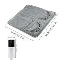 Almohadilla Caliente Para Pies Eléctrica Lavable Mejora El Sueño Saludable Para Hogar Y Oficina Matriz De Calentamiento Para Pies Con Enchufe EU/US - details 7
