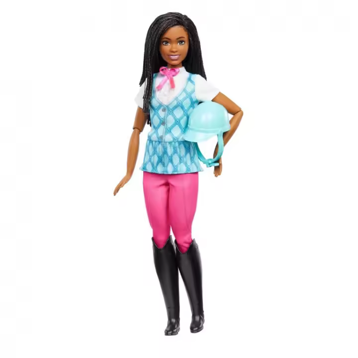 Cpa Toy Muñeca Barbie Brooklyn jinete de equitación - 1