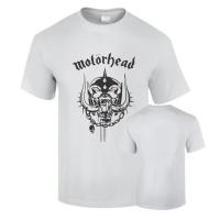 Camiseta Premium Motorhead Musica Rock 190grs blanca o negra 100% algodon Unisex - details 1