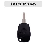 Carcasa De Llave De Coche De Silicona Para Renault Kangoo DACIA Scenic Megane Sandero Captur Twingo Modus 2 Botones Protector De Llave Con Llavero - details 0