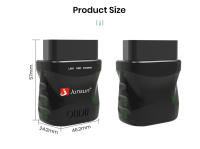 Escáner automático mini ELM327 Bluetooth 4.0 compatible con OBD2 V3. Herramienta de diagnóstico para coche. Herramienta de escaneo para accesorios de coche Junsun - details 9