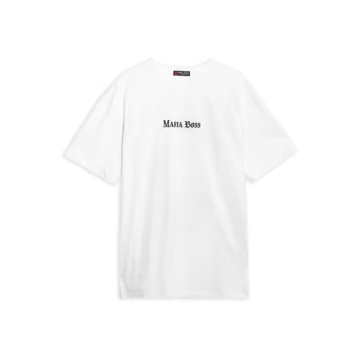Camiseta Area Zero Blanca Mafia Boss Oversized Tee - 1