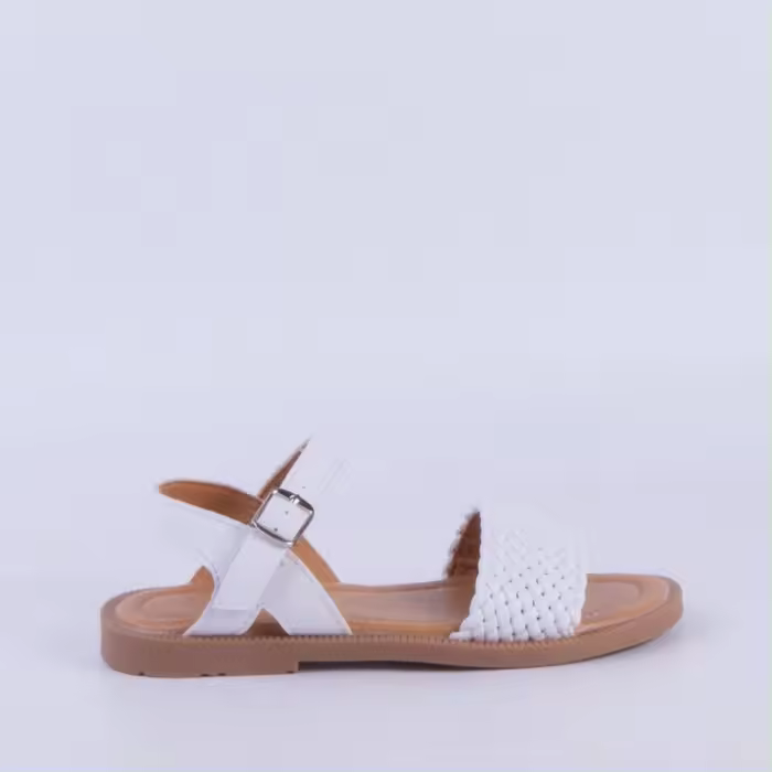 SANDALIA NIÑA BLANCO 27047 - 1