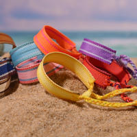10Pcs/Lot Pulseras De Amistad Para Mujeres Y Hombres Verano Playa Bohemio Tejidas Con Encanto Para Niñas Pulseras De Yarn Sin Cierre Metálico - details 6