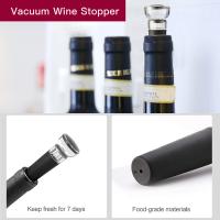 Aparato Eléctrico Para Abrir Botellas De Vino Con Cortador De Sellado AA Set De Cerrador De Tapa De Vino Para Cocina Barra Hogar Fiesta - details 4