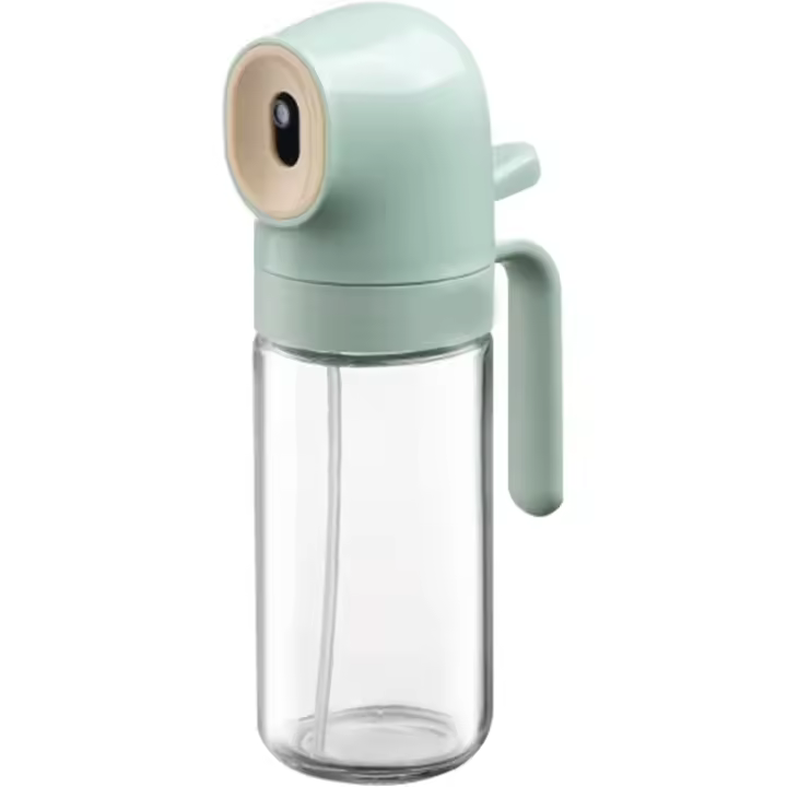 Pulverizador de aceite de cocina con niebla de 250 ml, botella de spray de 250 ml, botella de spray de aceite de cocina, dispensador de spray para freidora de aire y cocina, accesorios para equipos de recarga - 1