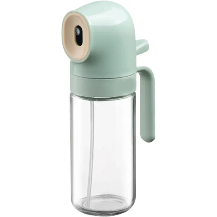 Pulverizador de aceite de cocina con niebla de 250 ml, botella de spray de 250 ml, botella de spray de aceite de cocina, dispensador de spray para freidora de aire y cocina, accesorios para equipos de recarga - 1