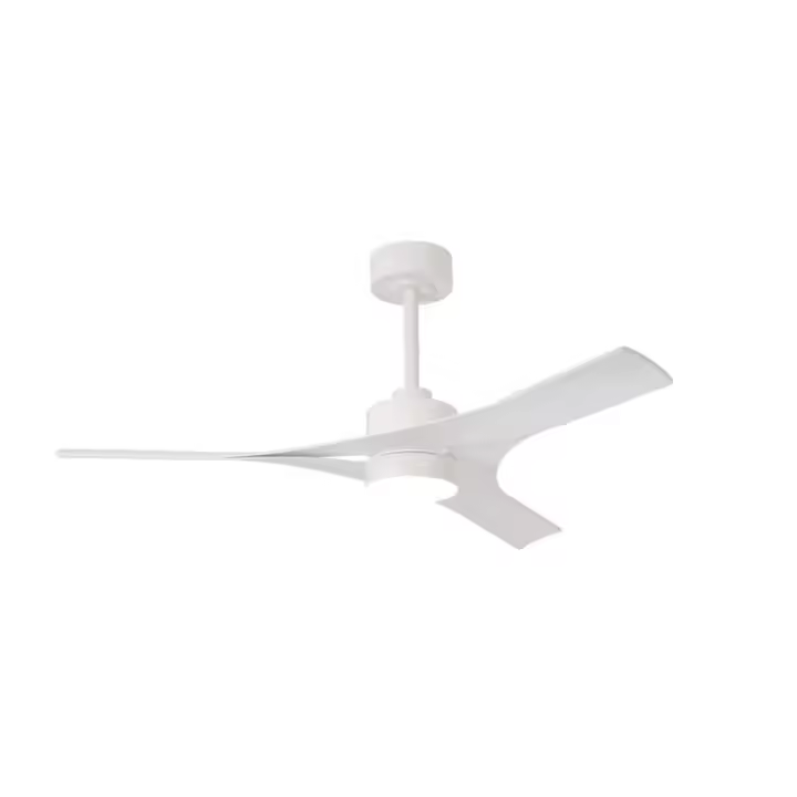 Ventilador de techo con aspas y luz LED central THAI, 35W blanco, 35W 2700K-5000K, 2400Lm, de Mantra iluminación | LeonLeds - 1