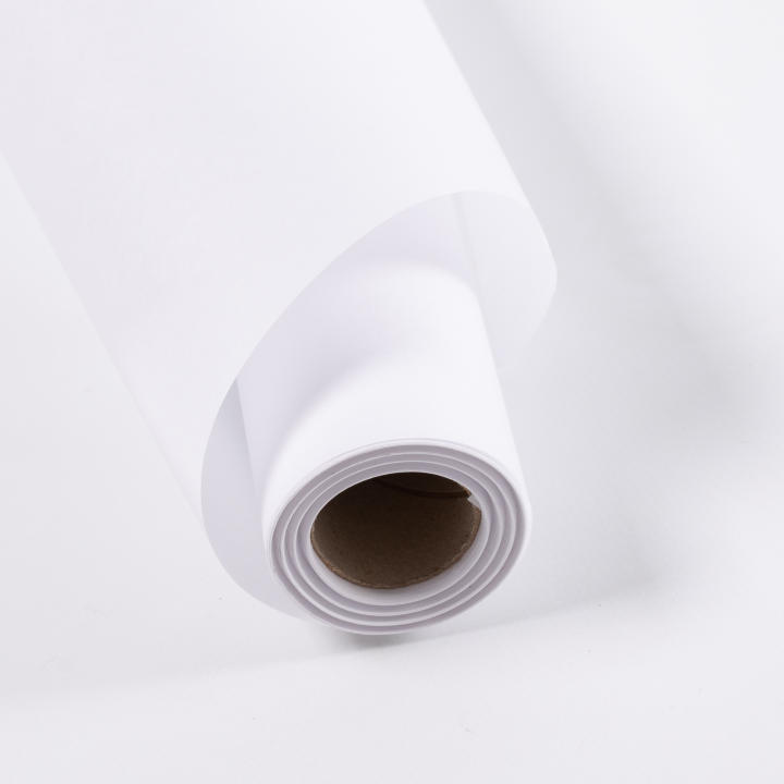 PATRONESMUJER-Rollo de papel seda blanco de 92CM X 25M. Ideal para calcar patrones, manualidades, pintar, envolver y embalaje. Papel muy trasparente y resistente.