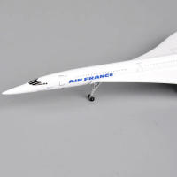 Modelo De Avión Miniatura De Metal 1:400 Escala Air France 1976-2003 Regalo Para Coleccionistas Y Amantes Del Vuelo - details 2