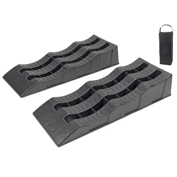 JOMAFA - Par De Rampas Elevadoras Para Coche Con Funda Transporte, Hasta 3000 Kg - 709239 - 1