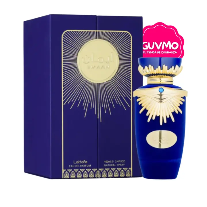 Perfume Árabe Emaan de Lattafa para Mujer – Eau de Parfum 100 ml – Floral Chipre de Larga Duración - 1