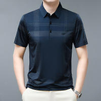 Polera Polo Para Hombre Casual Negocios Corta Resistente Al Arrugas Y Liso Cómoda Transpirable Verano Estilo Clásico Color Sólido - details 3