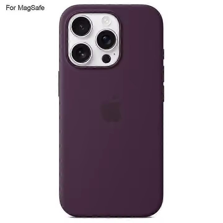 Para El iPhone 16 Pro Funda Compatible con MagSafe Líquido de Silicona Cubierta Del Teléfono [Inducción Popover] - 1