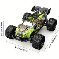 Camión RC Semi De 2.4Ghz Todoterreno Eléctrico Para Racer a 25 Km/h Juguete De Grado Mónster En Carretera Y Tierra - details 6