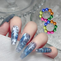 10pcs/20pcs Bolas De Gel Con Efecto Ondas De Agua Para Uñas Con Imán Ojo De Gato Multifuncional Herramienta De Diseño De Arte De Uñas DIY - details 9