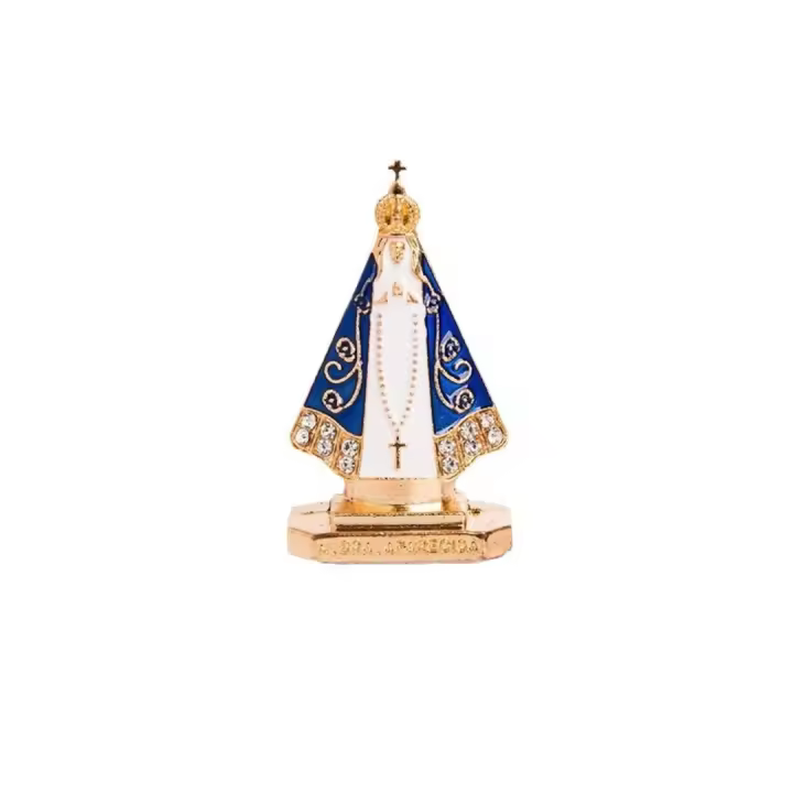 Figura decorativa retro de metal - Accesorio de aleación para escritorio, hogar u oficina - 1
