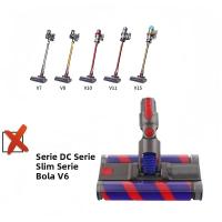 Cabeza De Limpieza Doble Para Aspiradora Dyson V7 V8 V10 V11 V15 Motor De Aspiradora Rodillo Suave Accesorio De Limpieza - details 4