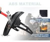 Alargue De Faros Delanteros Para Motocicleta Honda CRF1000L CRF1100L Africa Twin Adventure Sports Defensas Antisalpicaduras De Barro - details 2