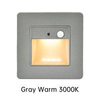 Detector De Movimiento PIR Sensor LED Para Escaleras Inducción Infrarroja Luz Humano Bajo Techo Decoración Dormitorio - details 31