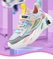 Zapatos De Moda Para Niñas Tenis Deportivos Transpirables Para Escuela Y Verano Suela De EVA Talla True Fit Material De Suela PU - details 1