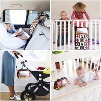 Espejo De Piso Para Bebés En Blanco Y Negro Juguete Sensorial Para Tiempo De Abdomen Desarrollo Montessori Juguete Para Crawl 6-12 Meses - details 7