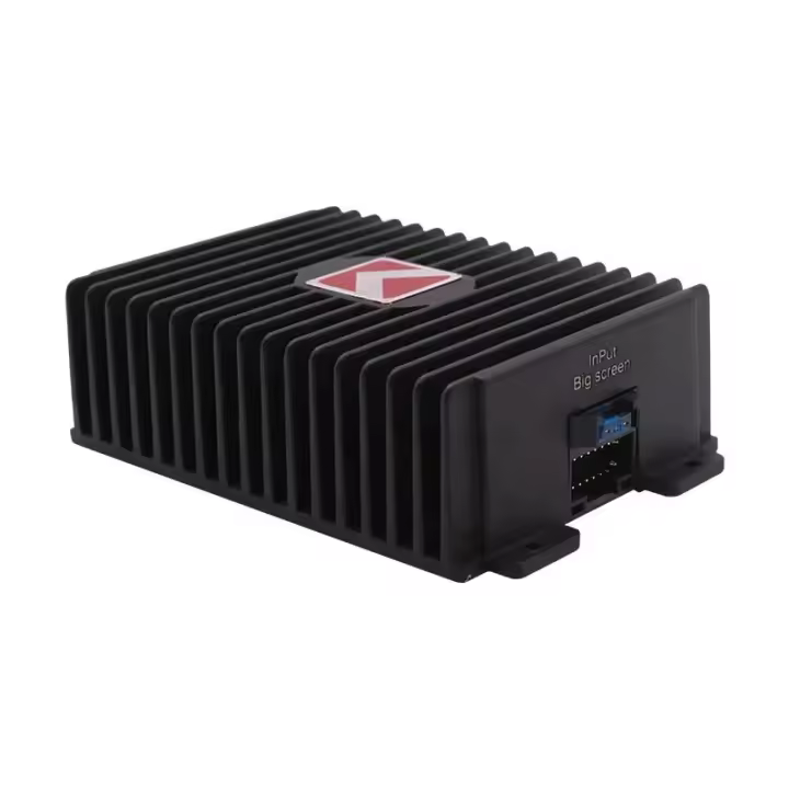 Amplificador De Potencia Para Coche 80W*4 Canales Con Pantalla DSP Android Hi-Fi Para Altavoces Y Subwoofer Radio FM - 1