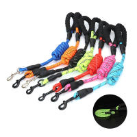 Correa Reflectante Para Perros Con Manija Padded Cómoda - Doble Fuerte Traction Rope Para Perros Fuertes - Enhance Seguridad Y Contraste - details 11