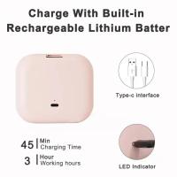 Espejo De Maquillaje Portátil Miniatura Con Luz LED Plegable Y Aumento De 2X Espejo De Mano Para Maquillaje Compacto - details 4