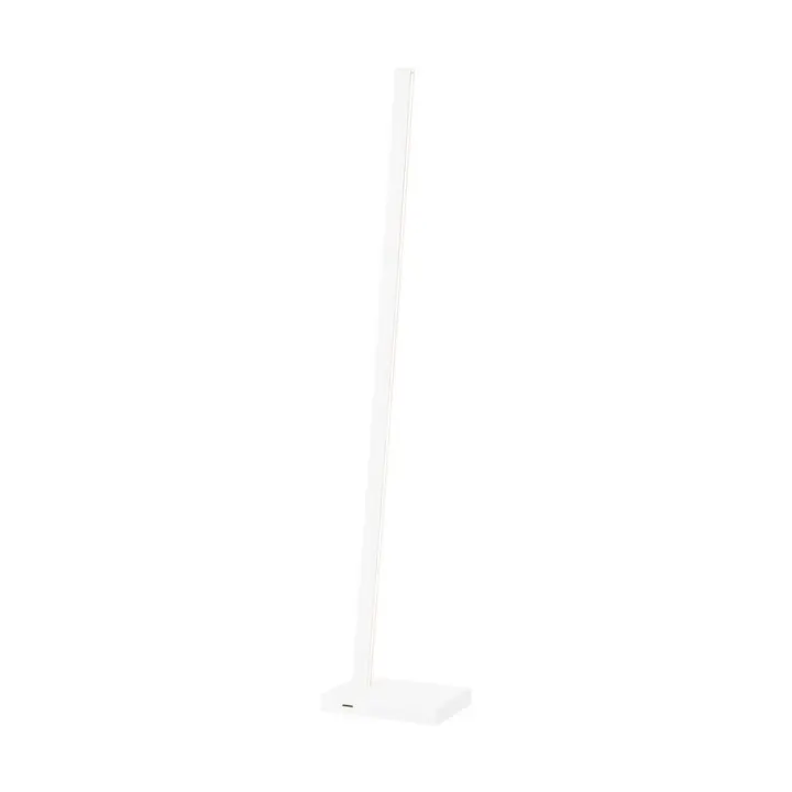 Lámpara de Pie Amer, Madeira, Blanco, 20x30x150 cm - 1