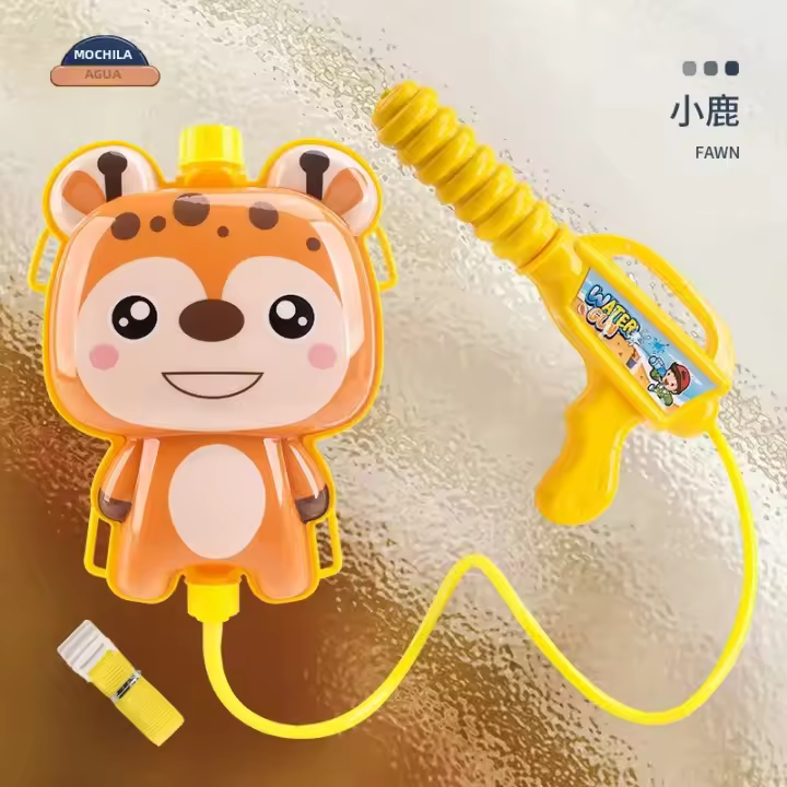 Nueva Pistola De Agua Para Niños Verano Juego De Playa Batalla De Agua Para Piscina Mochila Dibujos Animados Pistola De Agua - 1