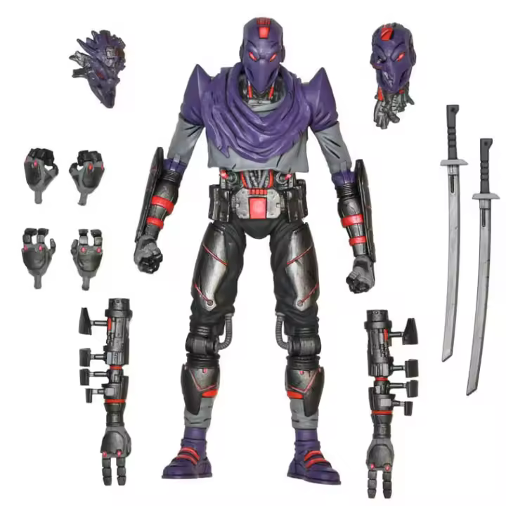 Figura Ultimate Foot Bot The Last Ronin Teenage Mutant Tortugas Ninja 18cmFigura  Coleccionable - Idea de Regalo- Mercancia Oficial - Juguetes para Niños y Adultos - Movies Fans - Muñeco para Coleccionistas y Exposición - 1