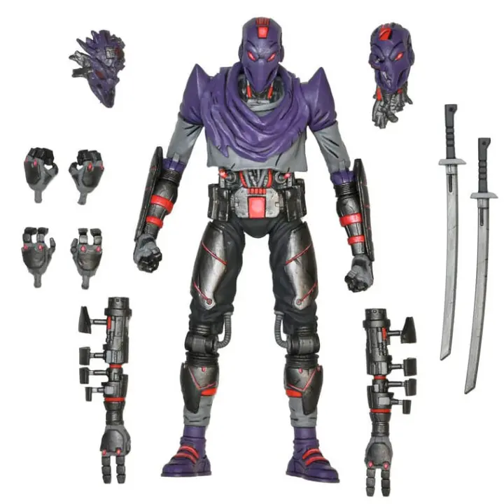 Figura Ultimate Foot Bot The Last Ronin Teenage Mutant Tortugas Ninja 18cmFigura  Coleccionable - Idea de Regalo- Mercancia Oficial - Juguetes para Niños y Adultos - Movies Fans - Muñeco para Coleccionistas y Exposición - 1