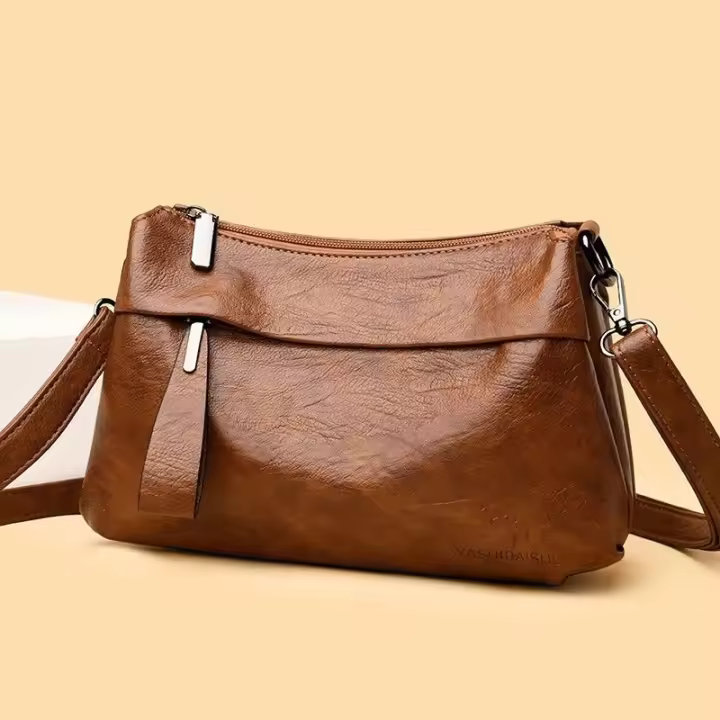 Nueva Bandolera De Hombro 2025 Para Mujeres Maduras Estilo Elegante Y Moderno Bolso De Mano Sencilla Y Trendy Para Mamás - 1