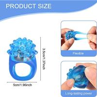 Anillo Luminoso De Fresa Para Niños Juguete De Luz LED Fluorescente Anillo De Dedo Brillo Juguete Infantil Visible En La Oscuridad Tamaño 4.5*3.5cm Peso 10g - details 2