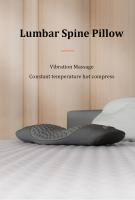 Almohada Especial Lumbar Cuidado De La Cintura Con Masaje Y Calor Soporte Para Cintura Para Ancianos Y Mujeres Embarazadas Relleno De Memoria Espuma Poliéster 100% Forma Rectangular - details 0